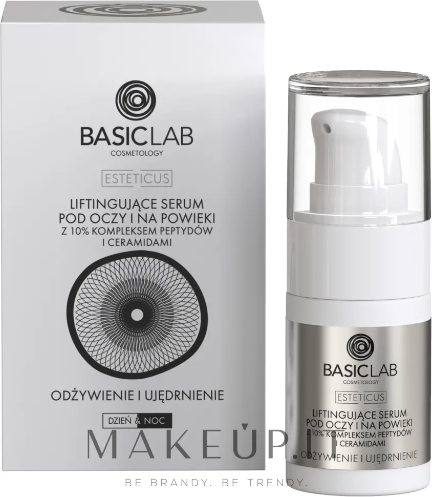 Siero contorno occhi con complesso al 10% di peptidi e ceramidi