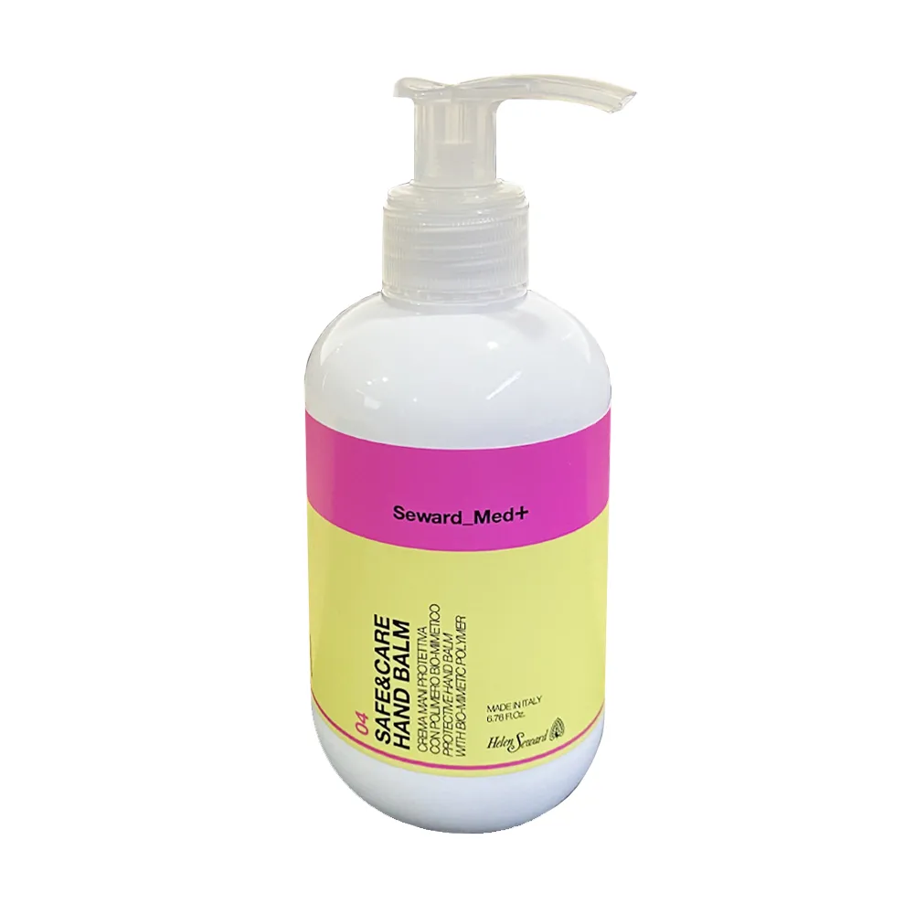 HELEN SEWARD MED SAFE&CARE HAND BALM CREMA MANI PROTETTIVA POLIMERO BIO MIMETICO DISPENSER 200 ML
