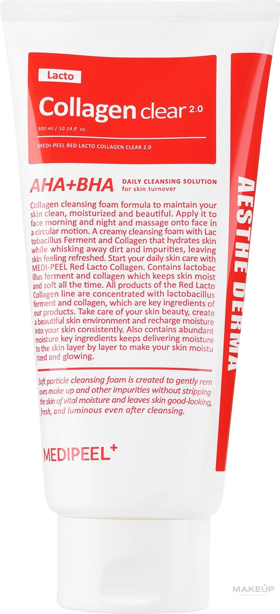 Schiuma detergente viso al collagene