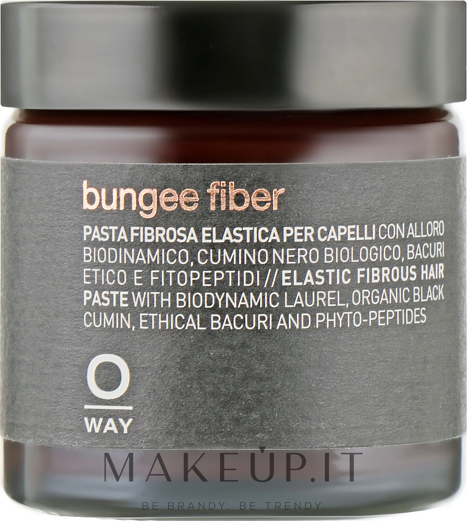 Pasta fibrosa elastica per capelli