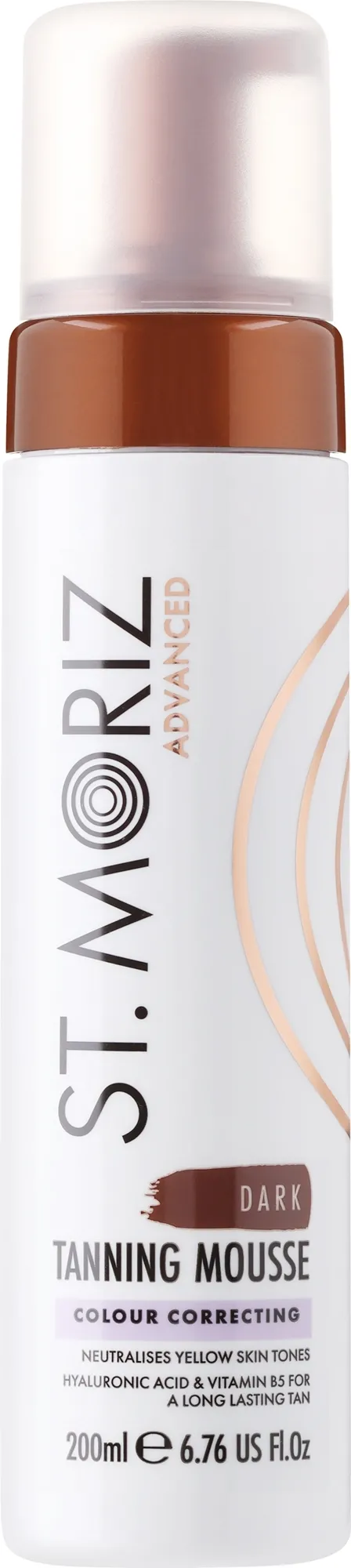 Mousse abbronzante uniformante, scura