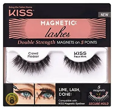 Kiss Magnetic Lashes Double Strength KMEL 05 Crowd Pleaser