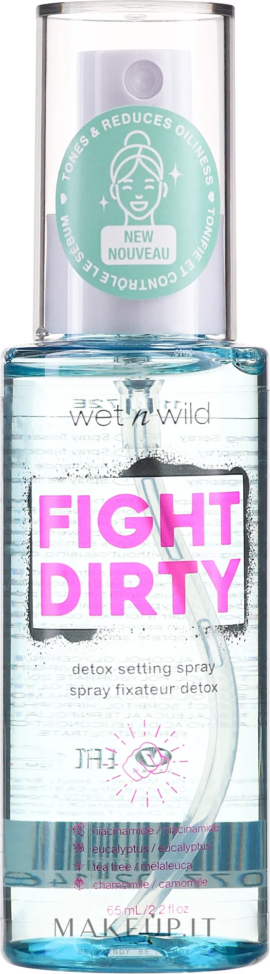 Wet N Wild Fight Dirty Detox Setting Spray