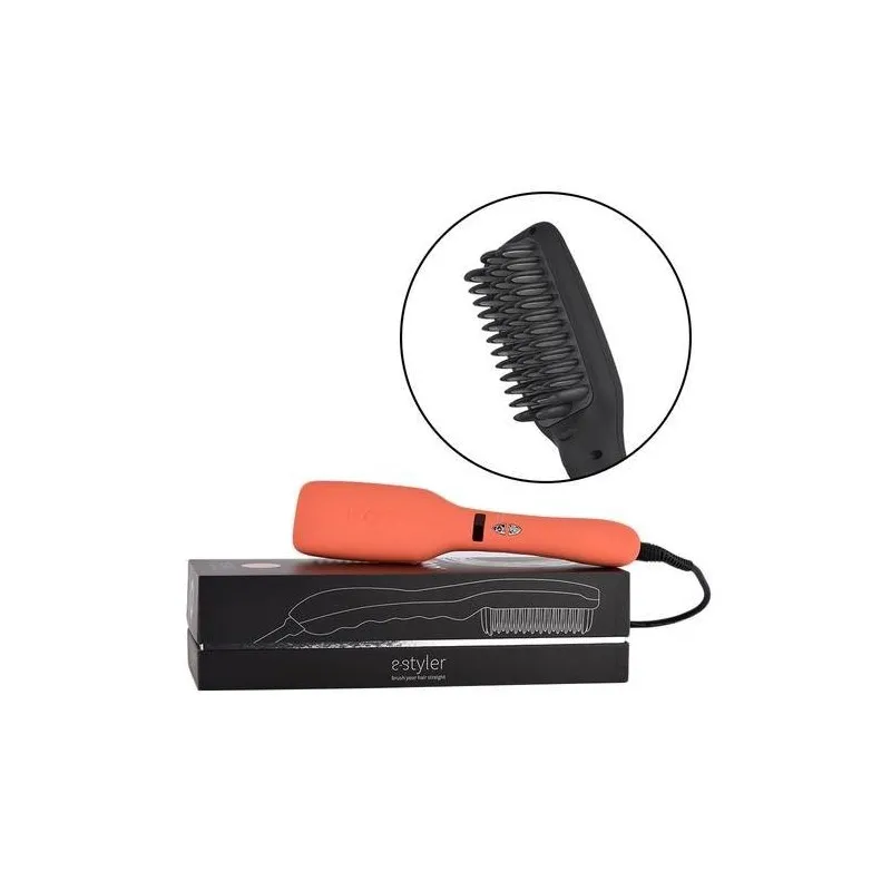 Ikoo E-Styler Orange Blossom - Spazzola riscaldata lisciante