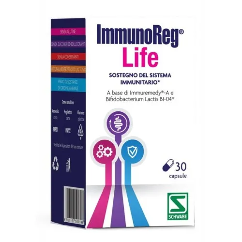 Immunoreg life 30 capsule - Integratore per il sistema immunitario