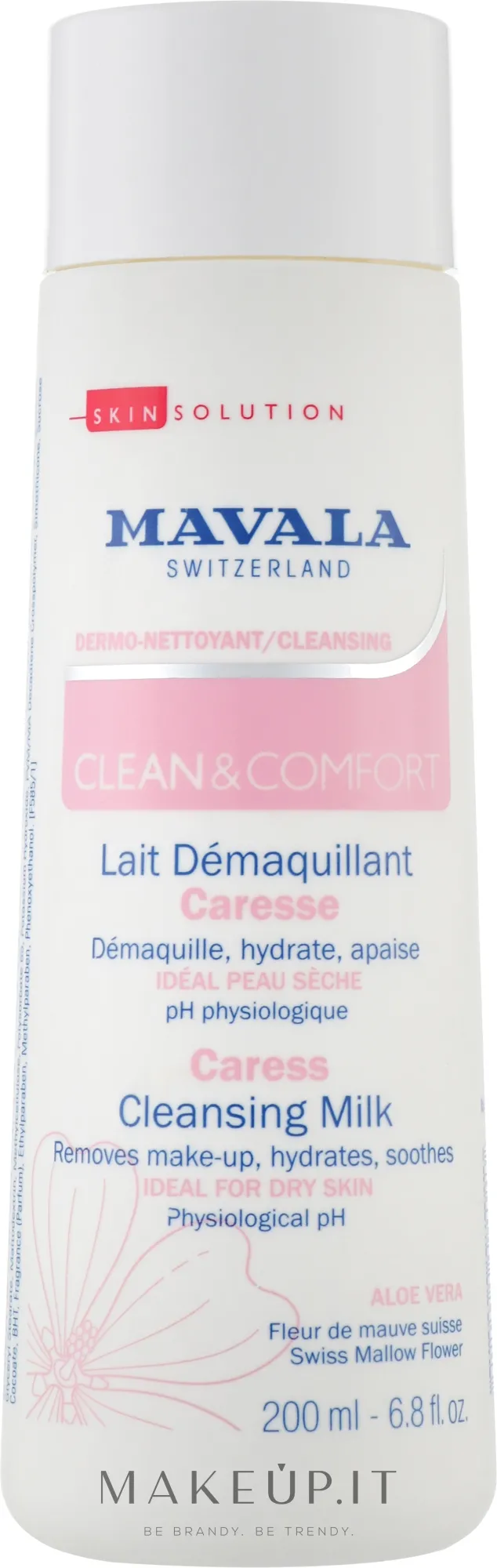 Latte detergente struccante