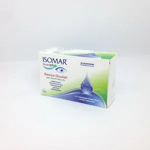 ISOMAR OCCHI PLUS GOCCE OCULARI PER OCCHI SECCHI ALL'ACIDO IALURONICO 0,25% 30 FLACONCINI MONODOSE