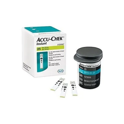 Accu-chek instant strisce reattive per la glicemia - Formato 25 strisce reattive