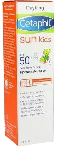 Lozione solare per bambini SPF50+