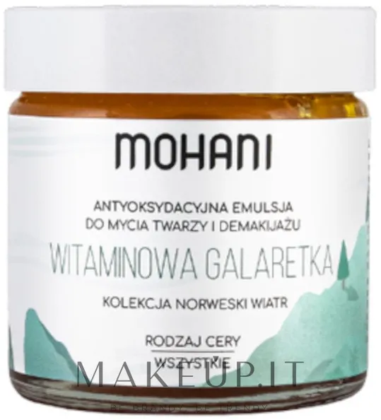 Emulsione viso antiossidante e struccante