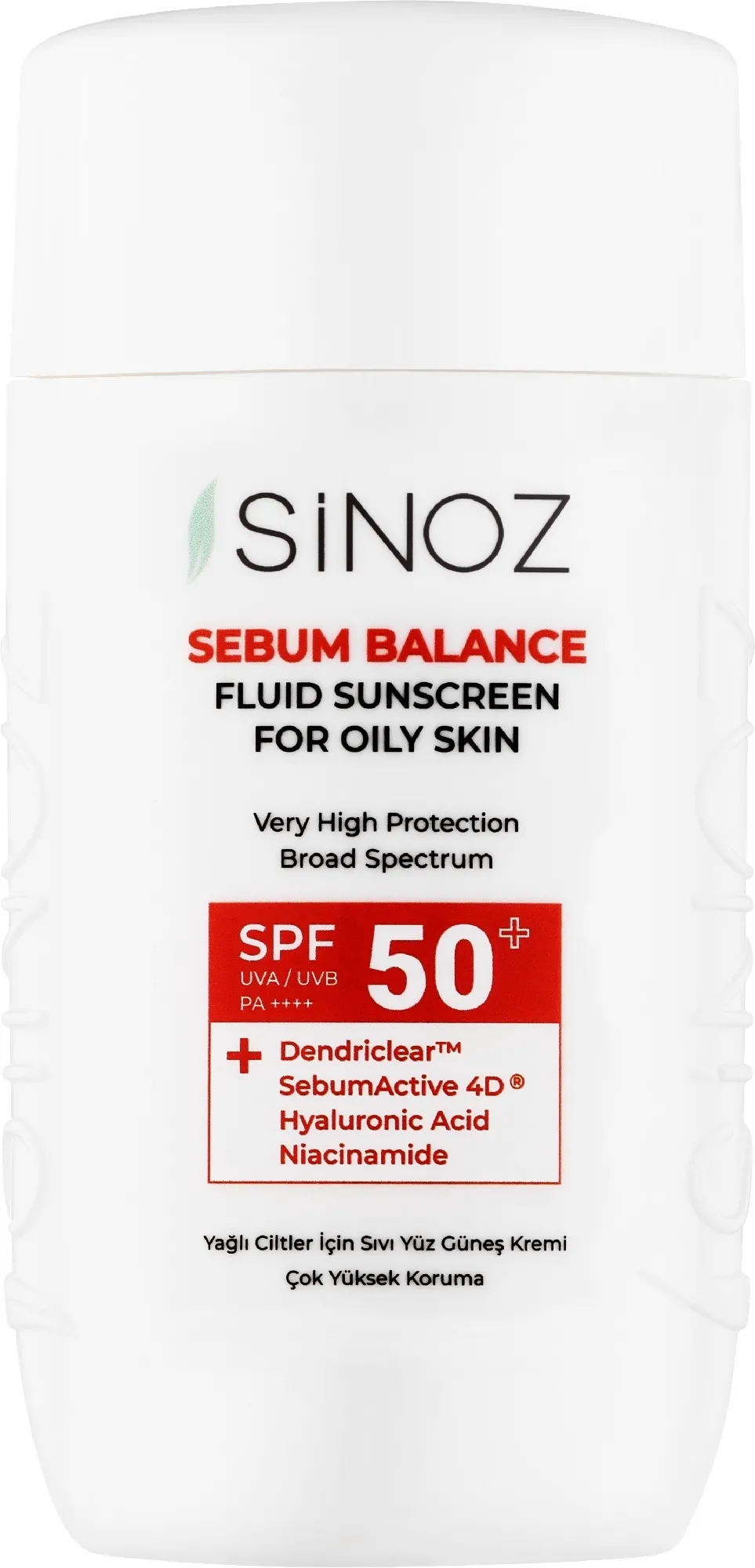 Crema solare per pelle grassa con SPF50+