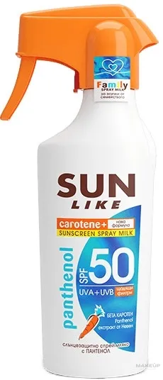 Latte solare spray con pantenolo SPF50