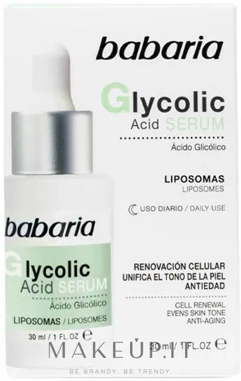 Siero viso con acido glicolico