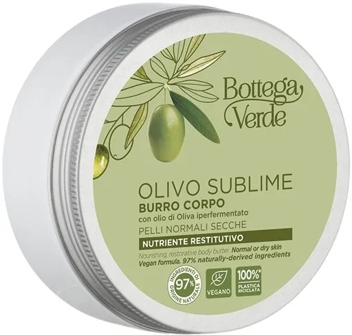 Burro corpo all'olio d'oliva