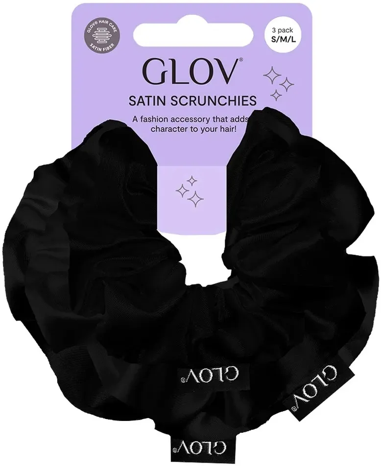 Elastico per capelli S/M/L, nero