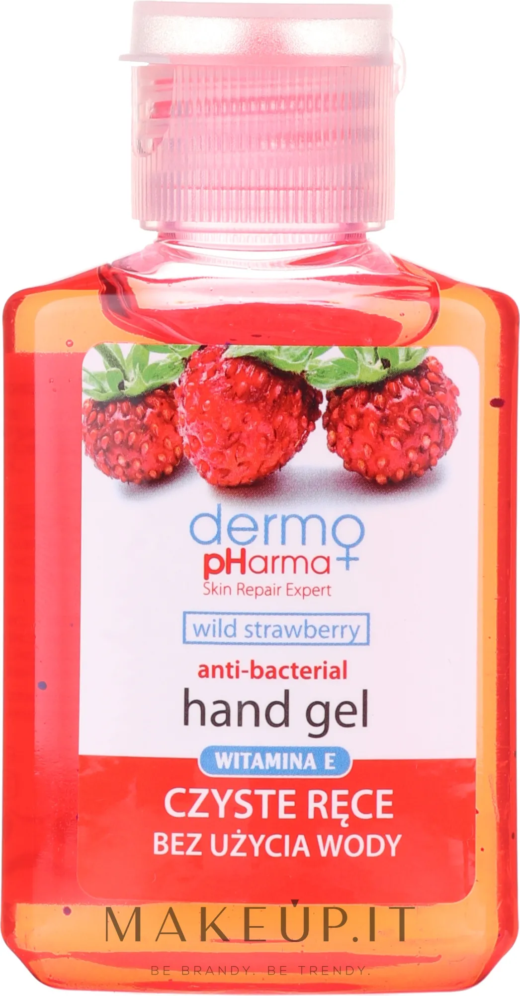 Gel antibatterico per l'igiene delle mani "Fragaria"