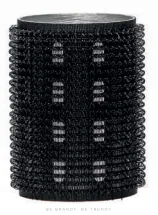 Bigodini in velcro con base in alluminio, 40 mm, 4 pezzi