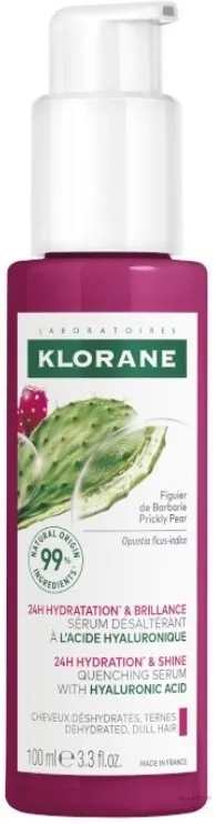 Siero idratante e lucidante con fico d'India per capelli disidratati e opachi