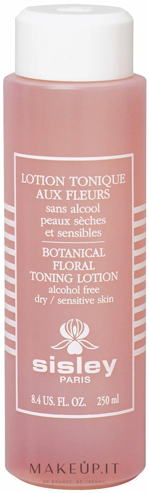 Lozione tonica ai fiori senza alcol