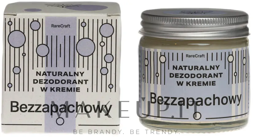 Deodorante in crema, inodore