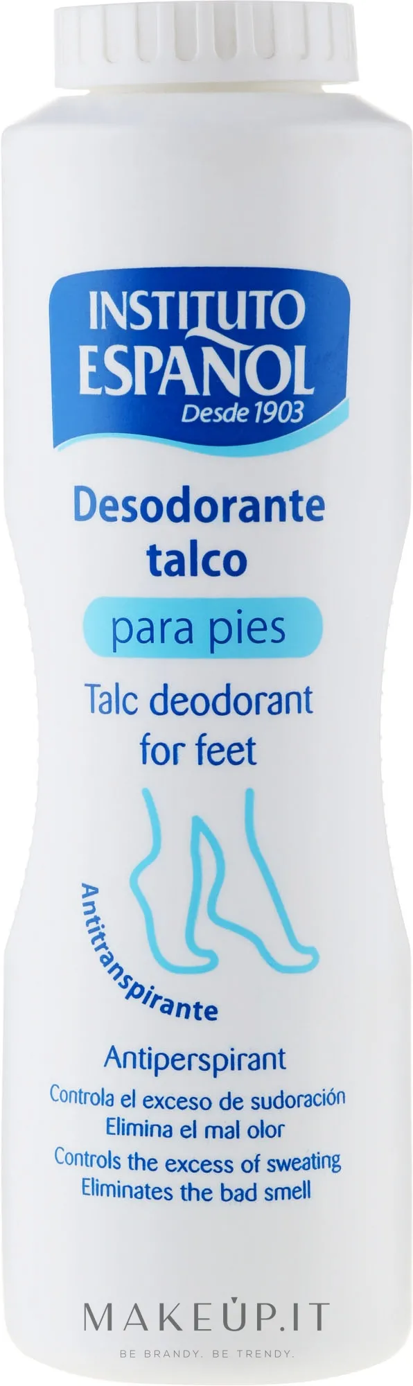 Talco deodorante per piedi