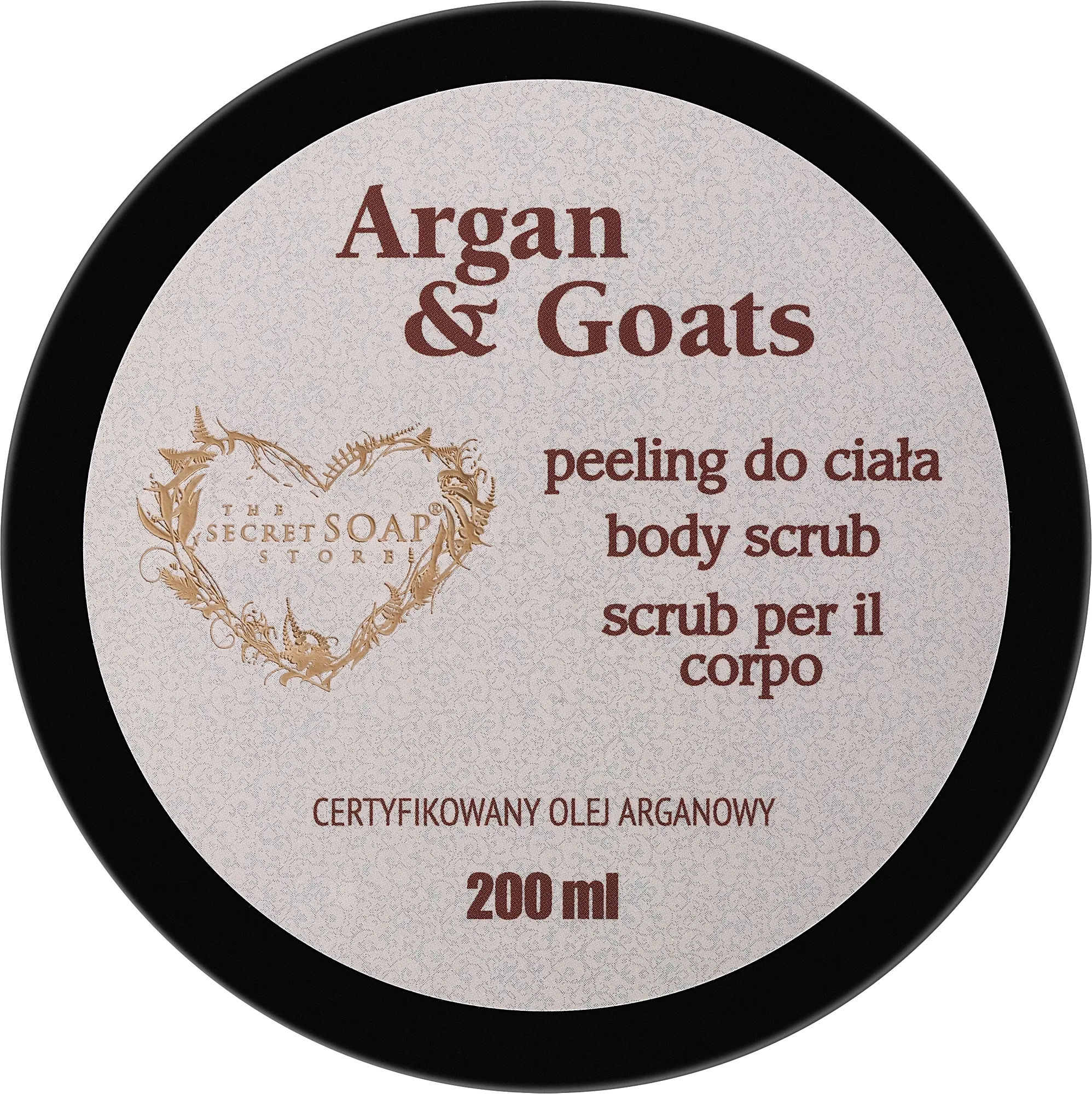 Scrub corpo "Argan e latte di capra"