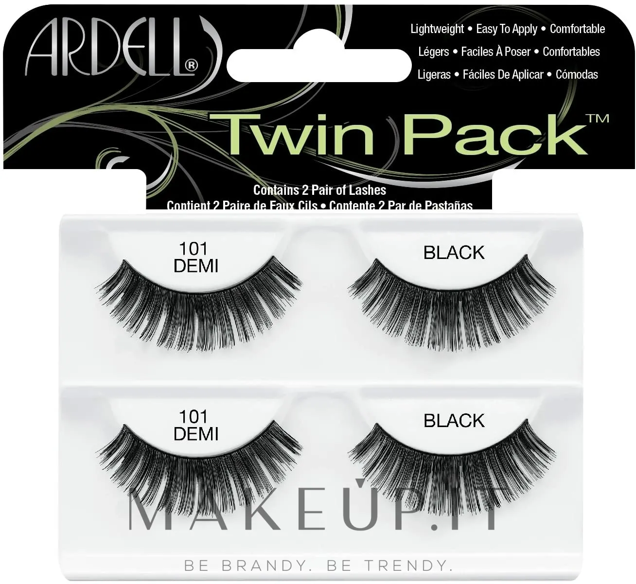 Ardell Demi Black Lashes Twin Pack 101