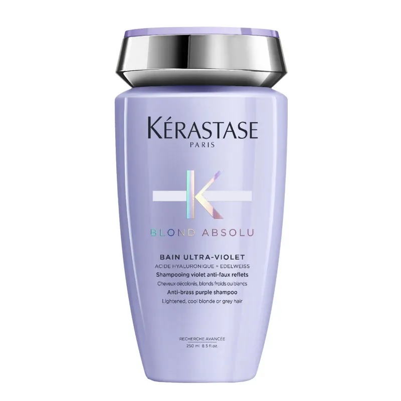 Kerastase Blond Absolu Bain Ultra-Violet 250ml - shampoo anti-giallo capelli biondi bianchi decolorati