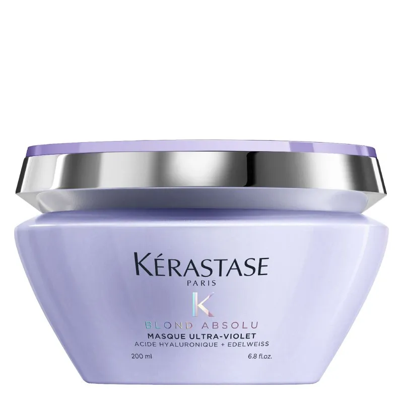 Kerastase Blond Absolu Masque Ultra-Violet 200ml - maschera anti-giallo capelli biondi bianchi grigi