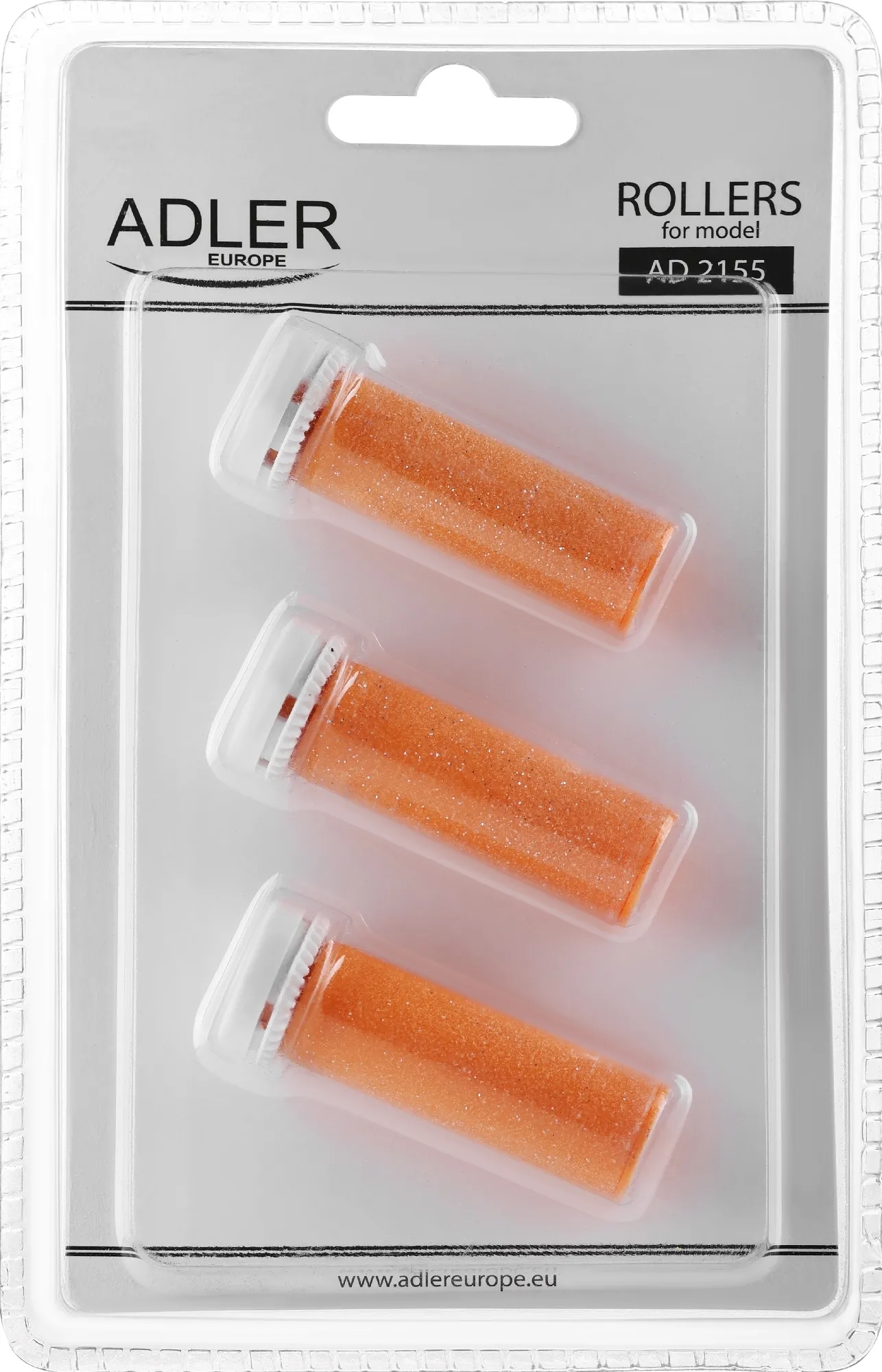 Roller di ricambio per lima elettrica, AD 2155, arancione