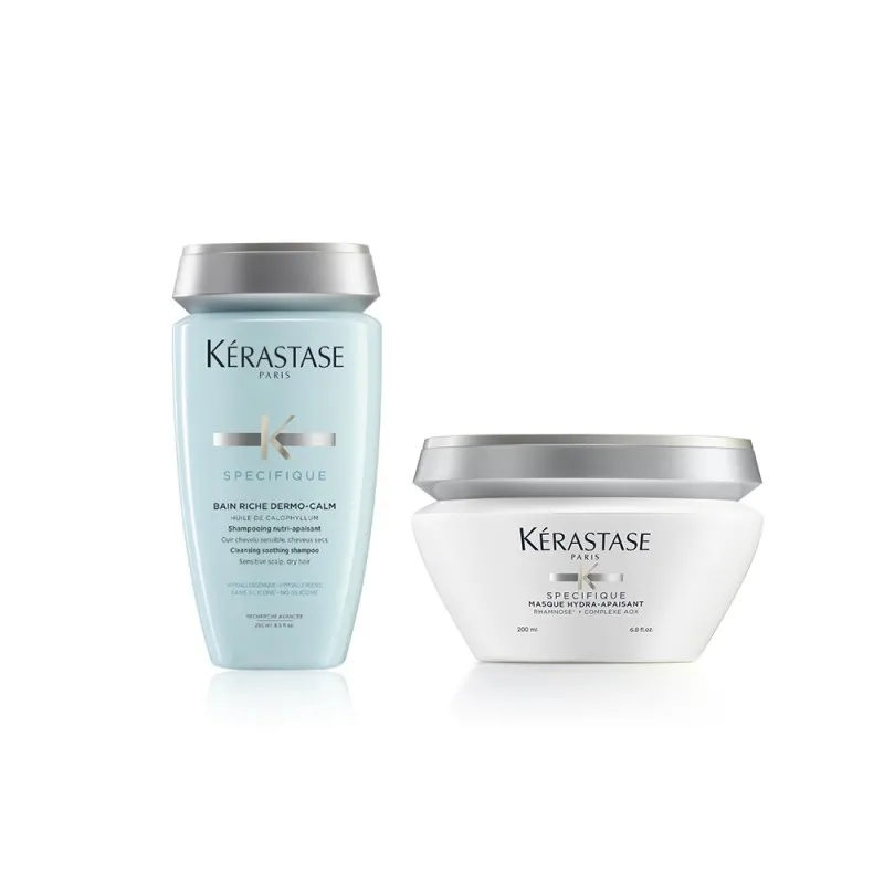 Kerastase Specifique Bain Dermo-Calm RICHE+ Masque Hydra-Apaisant 250+200ml