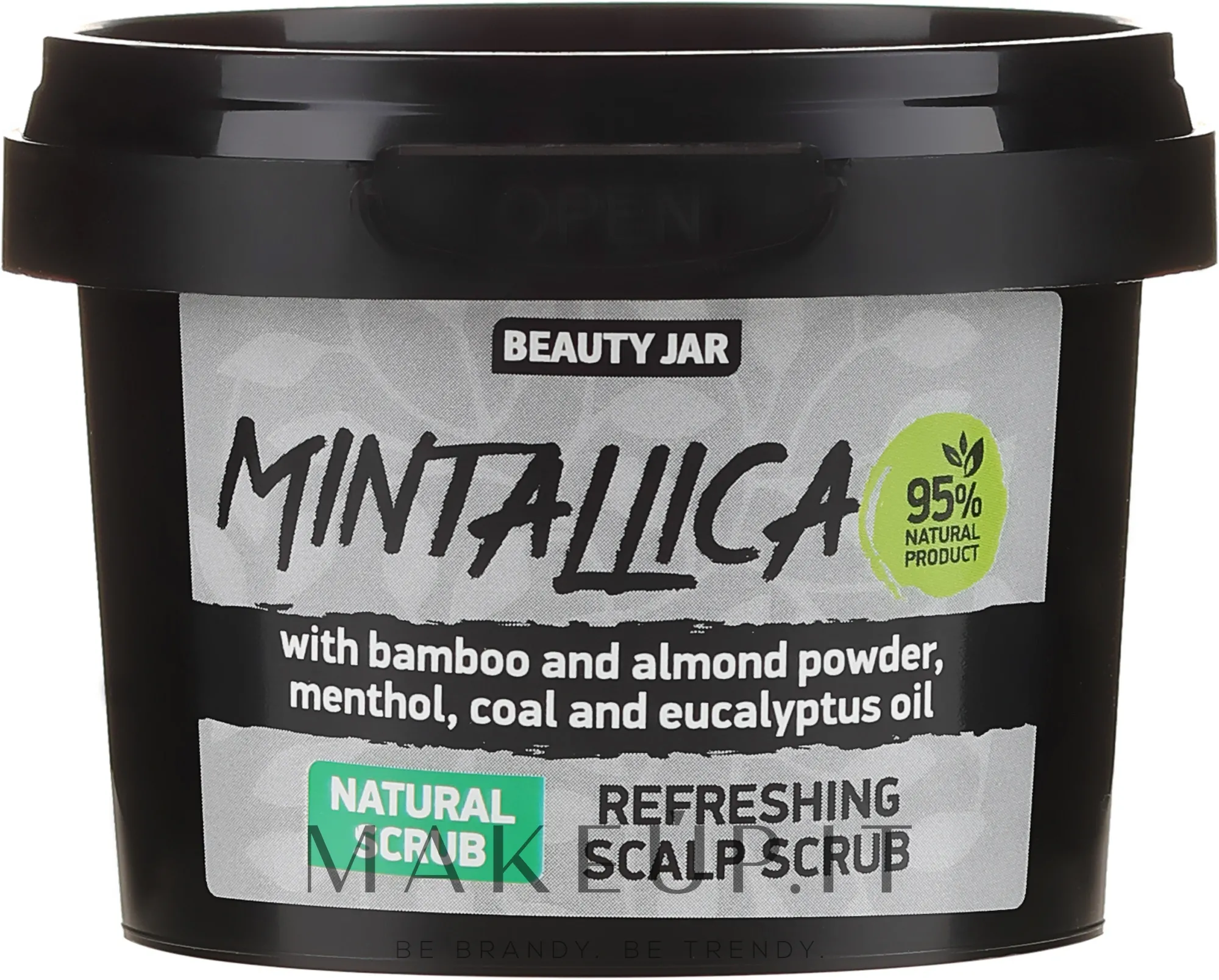 Scrub rinfrescante per il cuoio capelluto