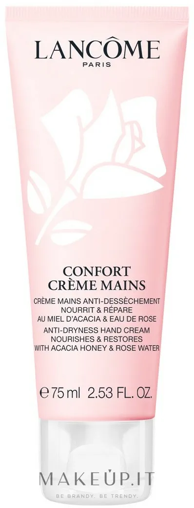 Crema mani idratante con estratto di miele d'acacia e acqua di rose