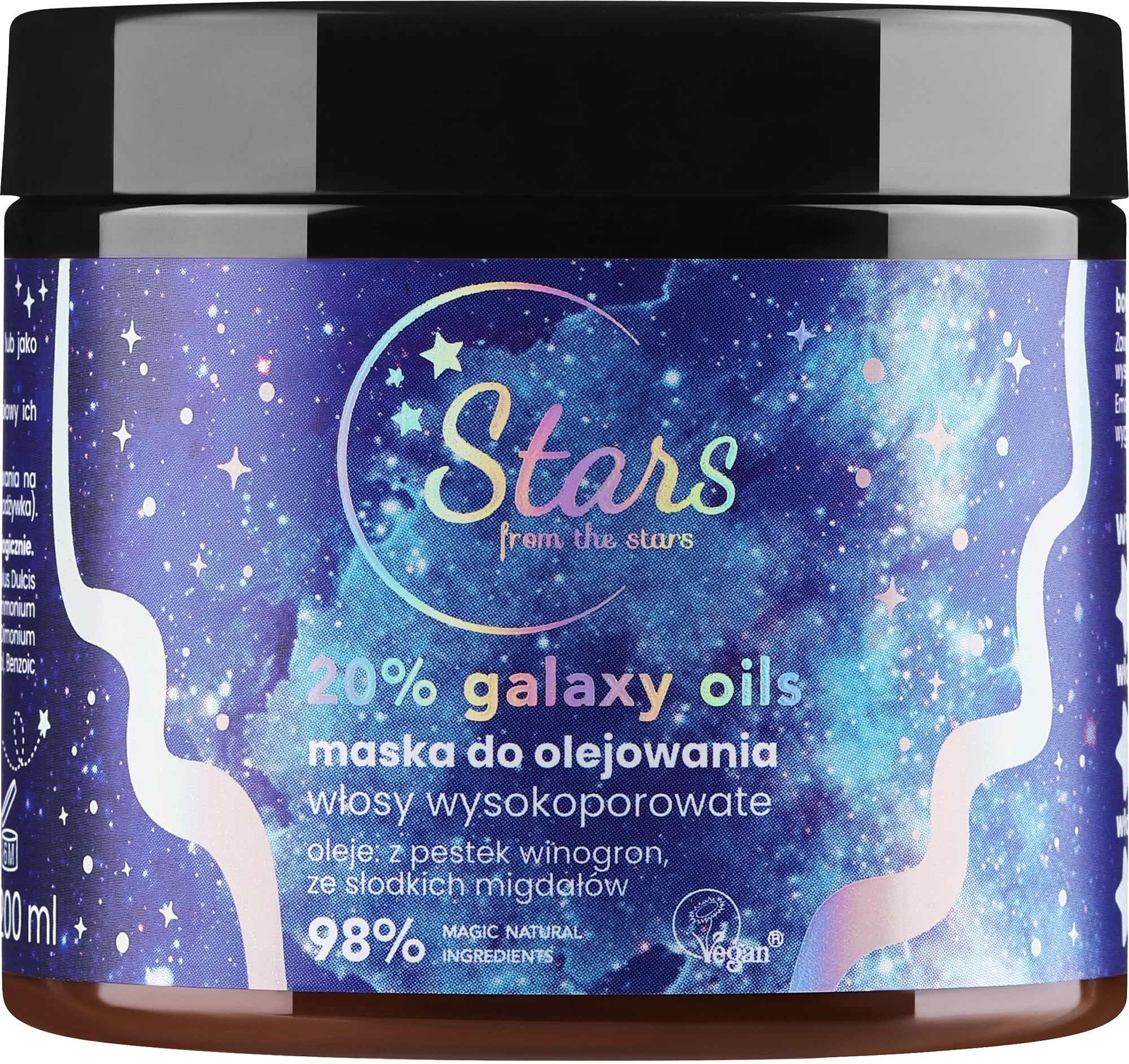 Maschera per capelli ad alta porosità