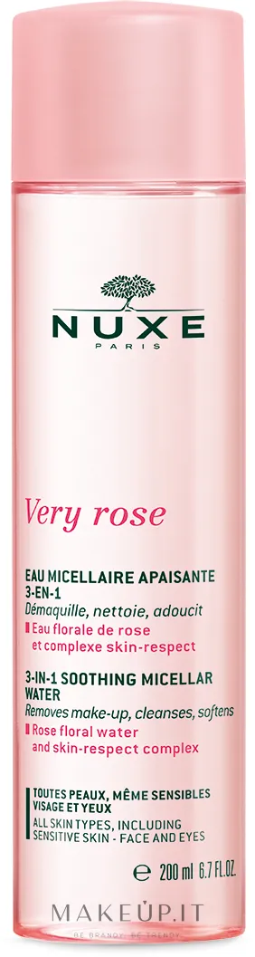 Nuxe Very Rose 3 in 1 Soothing Micellar Water