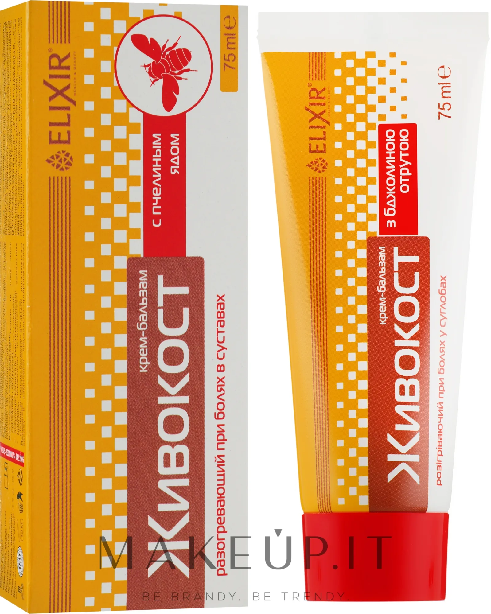 Crema-balsamo "Jivokost" con veleno d'api