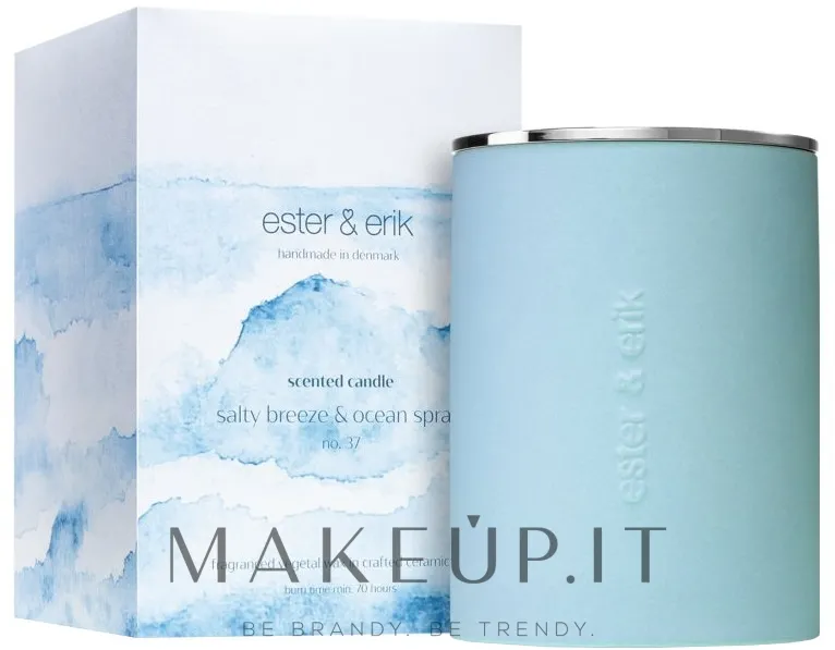 Candela profumata "Brezza salata e spruzzi d'oceano"