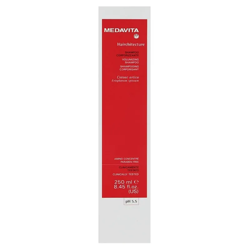 Medavita Hairchitecture Shampoo Corporizzante 250ml - shampoo volumizzante capelli fini sottili