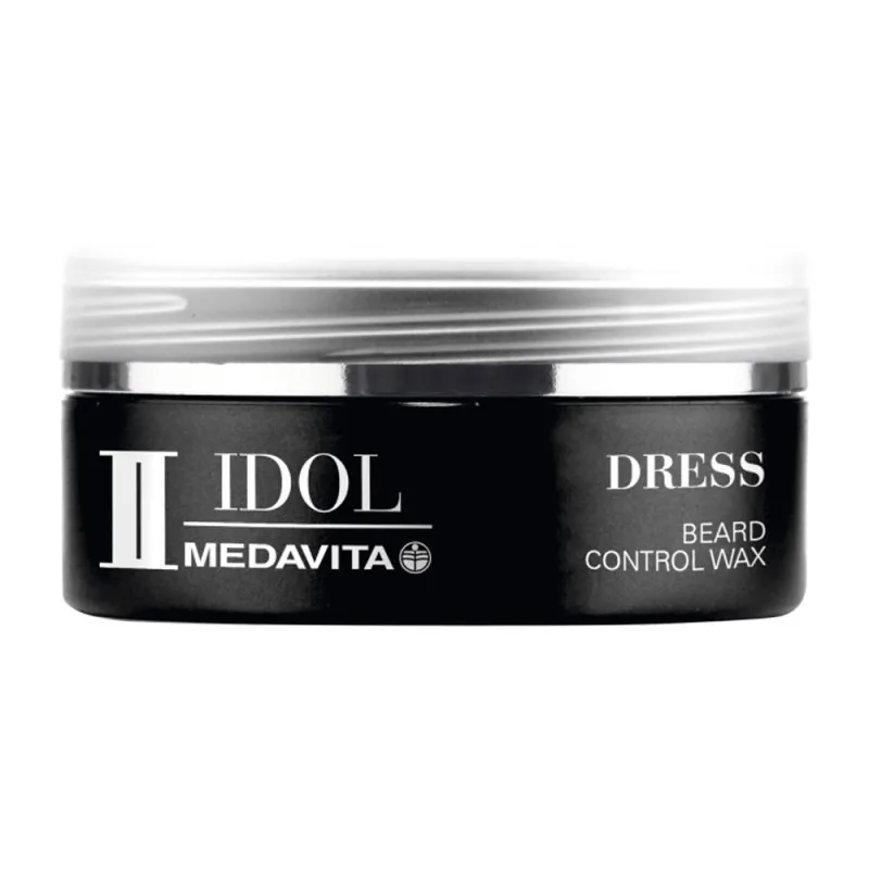 Medavita Idol Dress Beard Control Wax 50ml - cera da barba e baffi disciplinante