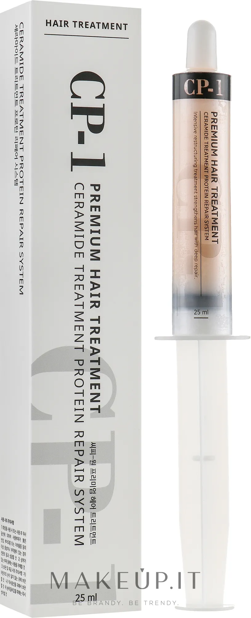 Maschera proteica per capelli