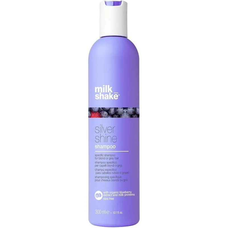 milk_shake Silver Shine Shampoo 300ml - shampoo antigiallo capelli biondi e grigi