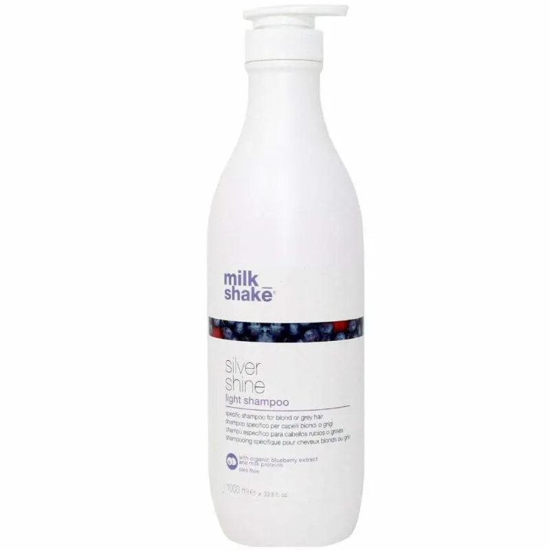 milk_shake Silver Shine Shampoo Light 1000ml - shampoo antigiallo capelli biondi e grigi