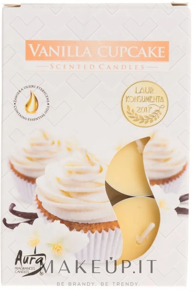 Set lumini "Cupcake alla vaniglia"