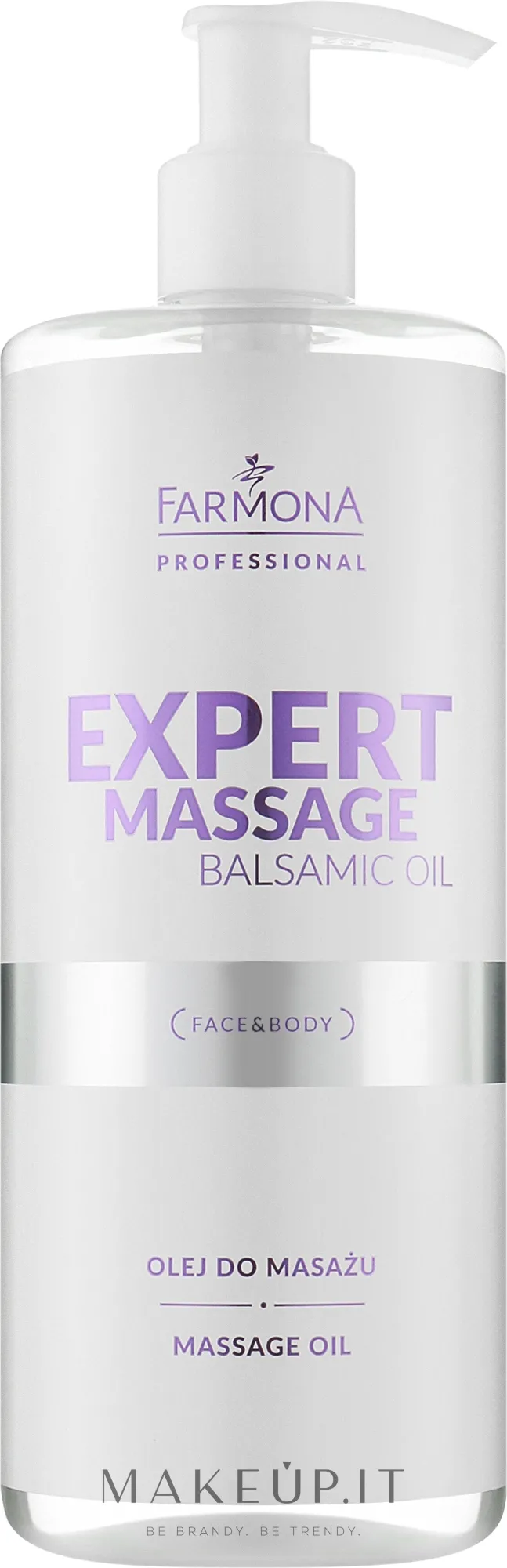 Olio da massaggio ipoallergenico