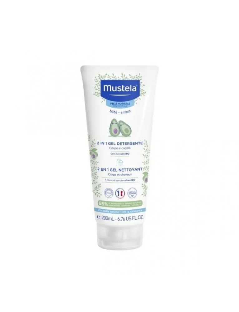 Mustela 2in1 Gel Detergente 200ml
