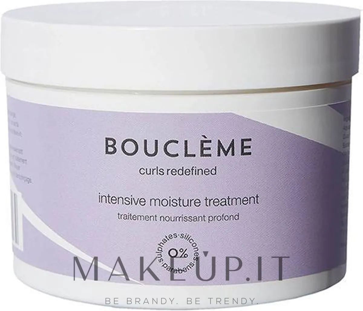 Maschera intensamente idratante per capelli ricci