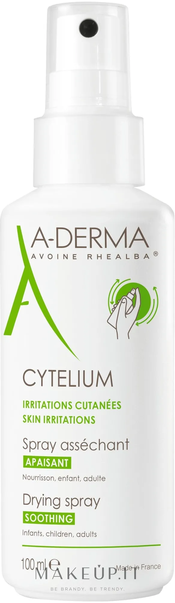 Spray lenitivo per le irritazioni cutanee