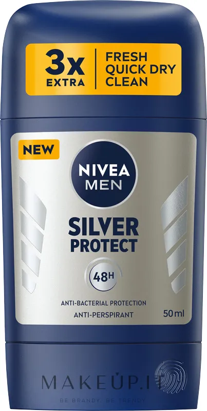 Deodorante stick antitraspirante "Silver Protection" per uomo