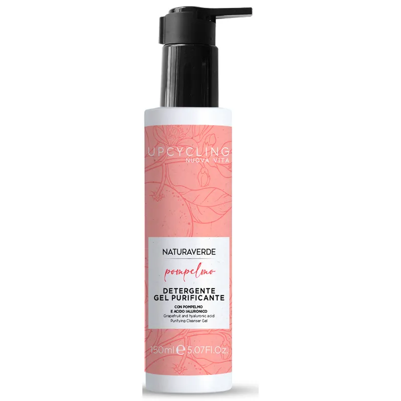 SODICO NATURAVERDE GEL DETERGENTE VISO UPCYCLING POMPELMO 150 ML
