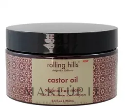 Balsamo per capelli all'olio di ricino